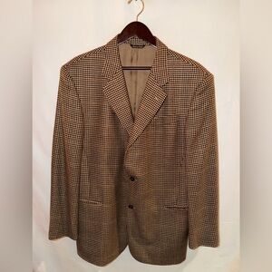 MENS MOVIMENTO MADE IN ITALY SZ 42R 100% CASHMERE SUIT JACKET COAT >$400 EUC